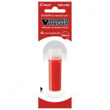 REFIL P/ MARCADOR QUADRO BRANCO PILOT VERMELHO WBM-A