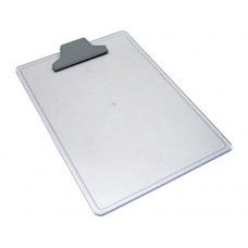 PRANCHETA ACRILICA A4 C/ PRENDEDOR PLASTICO CRISTAL 131.1