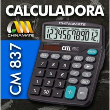 CALCULADORA DE MESA CHINAMATE CM837