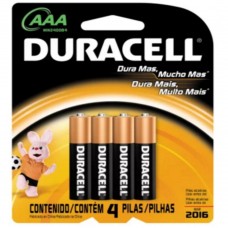 PILHA AAA C/4 ALKALINE DURACELL