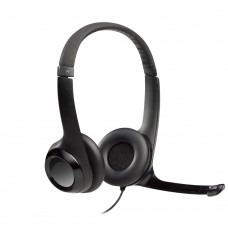 FONE DE OUVIDO C/ MICROFONE H390 USB PRETO - LOGITECH