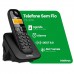 TELEFONE S/ FIO TS3110 PRETO INTELBRAS