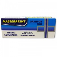 GRAMPO 26/6 C/ 5000 GALVANIZADO MASTERPRINT 