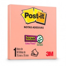 BLOCO ADESIVO 76X76 90FLS 654 DAMASCO 3M