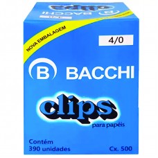 CLIPS 4/0 BACCHI 390 UNIDADES