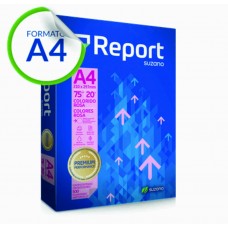 SULFITE REPORT A4 75GR 500FLS ROSA