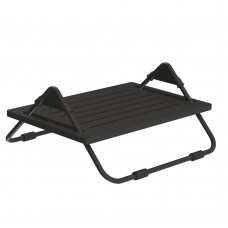 APOIO PARA OS PES ERGONOMICO PRETO MULTIVISÃO