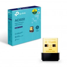 ADAPTADOR USB SEM FIO TP-LINK ARCHER T2U AC600 DUAL BAND