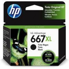 CARTUCHO TINTA HP 667XL PRETO