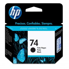 CARTUCHO TINTA HP 74 PRETO - CB335WB 5,5ML