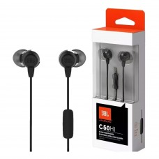 FONE DE OUVIDO JBL C50HI PRETO
