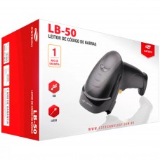 LEITOR CODIGO DE BARRAS USB LB-50BK C3TECH