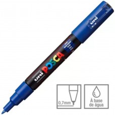 MARCADOR POSCA 0,7MM PC-1M AZUL - UNI-BALL