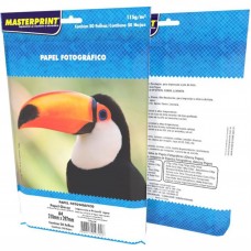 PAPEL FOTOGRAFICO A4 GLOSSY 115GR C/50 - MASTERPRINT