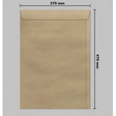 ENVELOPE KRAFT NATURAL 370X470 SKN347 80GR UNITARIO
