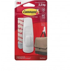 GANCHO PLASTICO COMMAND GRANDE C/ 1 - 3M