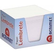 PAPEL LEMBRETE C/ 750 BRANCO 953.0 - ACRIMET