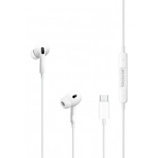 FONE DE OUVIDO TIPO C C/ MICROFONE INTRA BRANCO