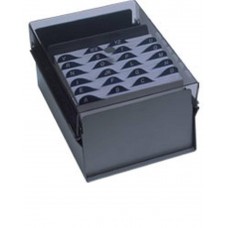 FICHARIO DE MESA C/ BASE DE METAL 4X6 FUME - ACRIMET