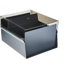 FICHARIO DE MESA C/ BASE DE METAL 6X9 FUME - ACRIMET