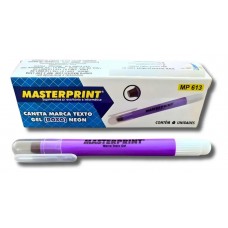 CANETA MARCA TEXTO GEL ROXA MASTERPRINT MP613