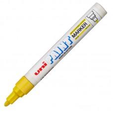 CANETA MARCADOR PERMANENTE PX-20 AMARELO UNI PAINT MARKER