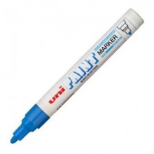 CANETA MARCADOR PERMANENTE PX-20 AZUL UNI PAINT MARKER