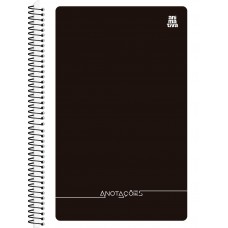 CADERNO ESPIRAL 1/4 C.F. 80FLS - ANIMATIVA
