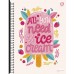 CADERNO UNIV 10M C.D. 200FLS KBOM FEMININO - ANIMATIVA