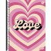 CADERNO UNIV 10M C.D. 200FLS KBOM FEMININO - ANIMATIVA