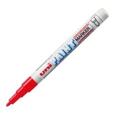 CANETA MARCADOR PERMANENTE PX-21 VERMELHO UNI PAINT MARKER