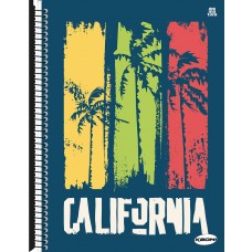 CADERNO PEQUENO ESPIRAL CAPA DURA 96FLS KBOM MASCULINO - ANIMATIVA 