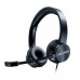 FONE DE OUVIDO C/ MICROFONE USB PH-380BK PRETO - C3TECH