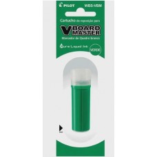 REFIL P/ MARCADOR QUADRO BRANCO PILOT VERDE WBM-A