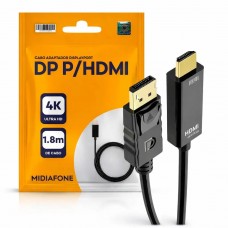 CABO ADAPTADOR DISPLAYPORT HDMI 1,8M